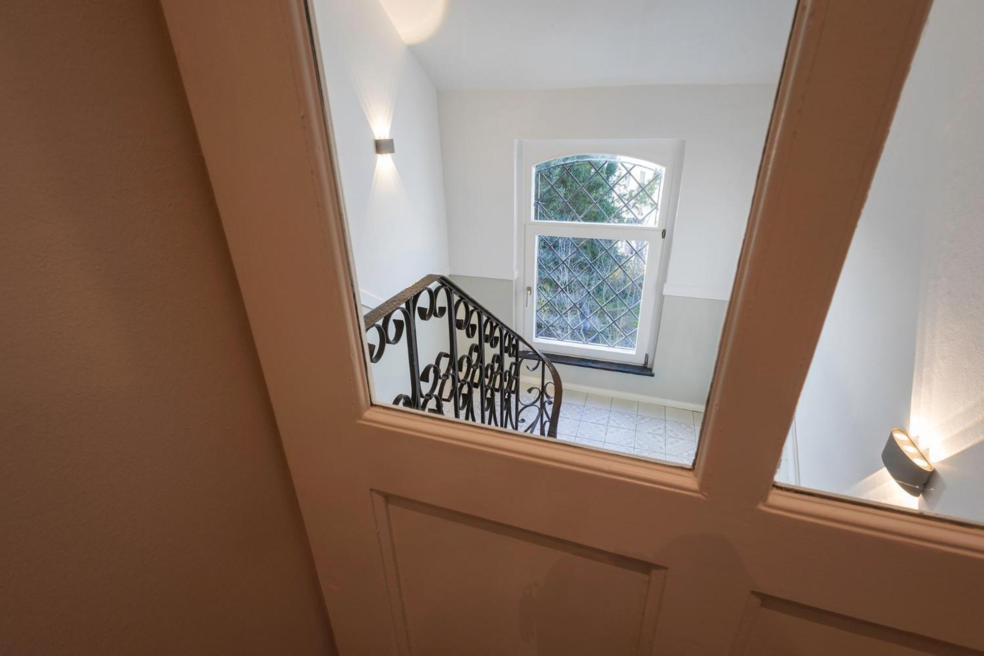Nostalgie-Nest Mit Boxspringbett Apartment มาเยิน ภายนอก รูปภาพ
